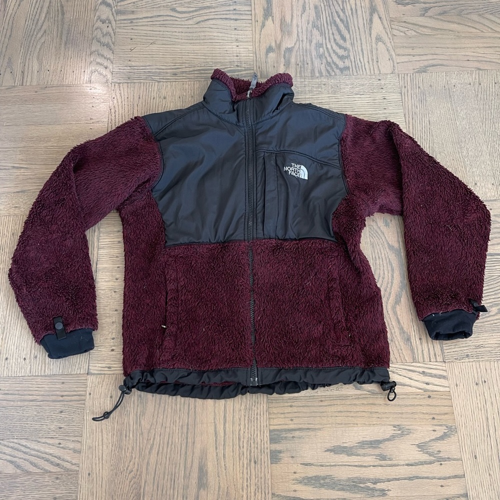 Fleece Magenta North Face Jacket